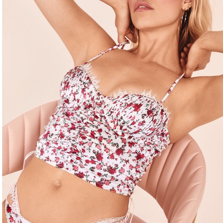 Nwt For Love And Lemons Melrose Bustier